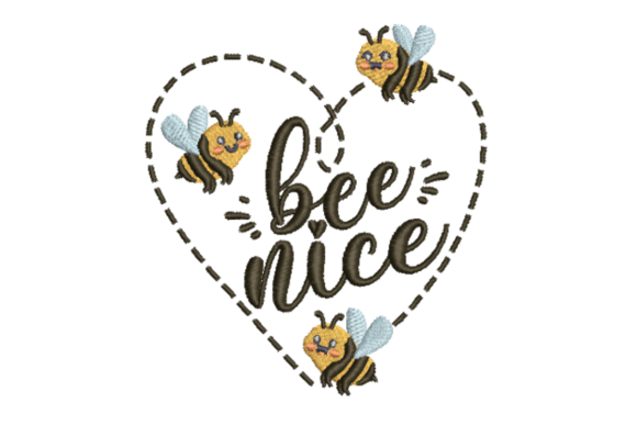 Bee Nice Embroidery