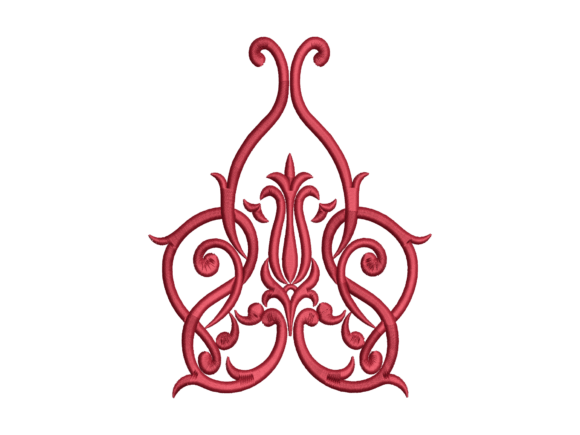 Ottoman Ornament Embroidery Design