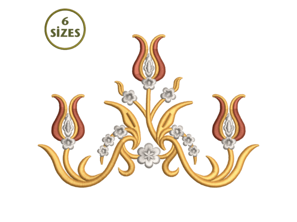 Ottoman Tulip Embroidery